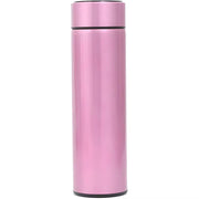 Double Walled Vacuum Smart Water Bottles with Digital Temperature Display Coffee Tea Infuser Bottle LED Thermal Cup