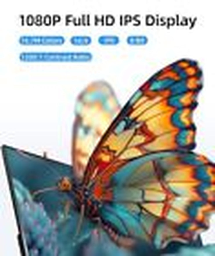 Portable Monitor - Ultra-Slim 15.6 Inch Full HD IPS Laptop Us-Bracket Stand